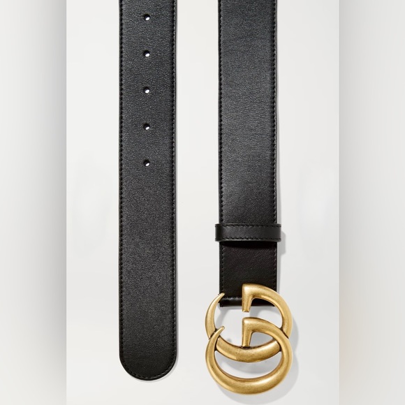 Gucci 2015 Re-Edition wide leather belt. WORN ONCE. Basically new - Picture 2 of 6